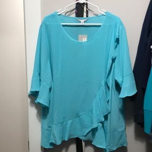 Gorgeous light blue blouse